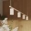 Chandelier KARBON 4 beige thumbnail 5