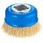 X-LOCK Cup brushes Crimped 75mm Brass coated 0.3mm thumbnail 1