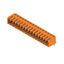 PCB plug-in connector, male header, closed side, THT solder connection, 3.50 mm, Number of poles: 16, 90°, Solder pin length (l): 4.5 mm, tinned, orange, Box thumbnail 4