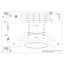 Ceiling lamp ONYX 60 white LED 3000K thumbnail 4