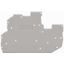 End and intermediate plate 1 mm thick gray thumbnail 1