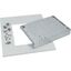 XMIX16/3__/04/06/F__/E+O/D Mounting kit, for IZMX16, 3p, fixed mounted design, WxD=425x600mm, +door, grey thumbnail 6