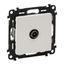 Male TV star socket Valena Life - attenuation 1 dB - with cover plate - white thumbnail 1