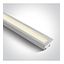 WHITE RECESSED UGR19 40W CCTV PV 230V thumbnail 1