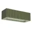 Wall lamp ceramic RIGATA olive green thumbnail 1