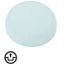 M22-XL-W-X12 Lens, indicator light white, flush, unlock symbol thumbnail 1