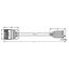 pre-assembled connecting cable Eca Plug/open-ended red thumbnail 7