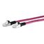 Patch cord Cat.6A AWG 26 0.2 m violet-black thumbnail 1
