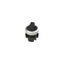 Long handle selector, 2 positions black with marking thumbnail 2