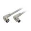 Cable with connectors on both cable ends, Smartclick M12 right-angle s XS5W0140R thumbnail 1
