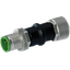 Adaptor M12 male / M12 female A-cod. shielded 4-pol. / 5-pol. thumbnail 1
