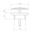 UNI-valve 1 1/4"x60, chrome thumbnail 2