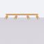 GOLD CARBON CEILING LAMP OBLONG STRIP WITH 4 REFLECTORS thumbnail 6
