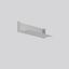 Wall mounting L 146 B 401 H 100 colour: silver thumbnail 1