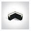 BLACK UGR19 LED CORNER 8W CW FOR 38150A 38151A 230V thumbnail 1