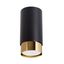 CEILING LAMP NERO 12.5 BLACK/GOLD 1XGU10 thumbnail 2