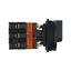 P3 Main switch, 80 A,Rear mounting, 3 pole, Form V/SVB, Black, Door co thumbnail 5