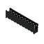 PCB plug-in connector, male header, open side, THT/THR solder connection, 5.08 mm, Number of poles: 10, 180°, Solder pin length (l): 3.2 mm, tinned, black, Box thumbnail 6