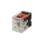 Relay, plug-in, 14-pin, 4PDT, 6 A, mechanical & LED indicators, 24 VDC thumbnail 3