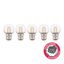 EcoPack 5pcs LED FIL Safe G45 B22d 2W 2700K PC CL thumbnail 1