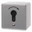 Push button for key cylinder, surface-mounted, cast IP44 thumbnail 1