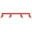 Ceiling lamp RING 4L red thumbnail 1