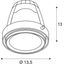 COB LED MODULE, silver-grey, 12°, CRI90+, 4200K thumbnail 6