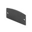 GLENOS end caps for linear profile 2713, matt black, 2 pcs. thumbnail 1