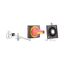 PKE-XRH Door coupling handle, red yellow, for PKE thumbnail 15
