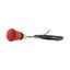 C22-PVT45P-K11-P62 Emergency stop/emergency switching off pushbutton, Palm-tree shape, 45 mm, Turn-to-release function, 1 NC, 1 N/O, Cable (black) with non-terminated en thumbnail 15