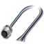 SACC-E-M12FS-5CON-M16/1,5 DN - Device connector front mounting thumbnail 1