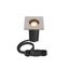 DASAR® S, recessed floor light, square, 4W, 3000K, 24°, IP67, cylindrical, anthracite thumbnail 1
