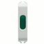 SINGLE INDICATOR LAMP - GREEN - 1/2 MODULE - GLOSSY WHITE - CHORUSMART thumbnail 3