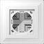 Cover frame LS ZERO-3 plaster frame 1-gang thumbnail 1