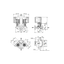 In-line circulator pump TPE3D 40-200S BQQE 1,1kW 50/60Hz 3x400V PN6/10 thumbnail 2