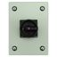 Main switch, P1, 40 A, surface mounting, 3 pole, STOP function, With black rotary handle and locking ring, Lockable in the 0 (Off) position, in steel thumbnail 7