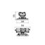 UNIQO RU 1M HE 75 840 C/W GR7035 DALI thumbnail 3