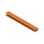 PCB plug-in connector, male header, open side, THT solder connection, 5.08 mm, Number of poles: 20, 90°, Solder pin length (l): 3.2 mm, tinned, orange, Box thumbnail 4