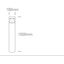 ANTHRACITE LED BOLLARD 100cm 20W WW IP65 230V thumbnail 2
