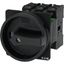 P3-100/V/SVB-SW Main switch, P3, 100 A, rear mounting, 3 pole, STOP function, With black rotary handle and locking ring, Lockable in the 0 (Off) position thumbnail 10