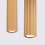 DOUBLE HANGING LAMP WITH GOLDEN ROSETTLE FOR GU10 FROM THE KERBON FAMILY thumbnail 10