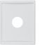 Centre plate plug-in opening for nurse call systems, arsys, p. white g thumbnail 1