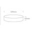 ANTHRACITE PLAFO 21W WW IP65 230V thumbnail 2
