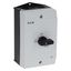 On-Off switch, P1, 40 A, surface mounting, 3 pole, 1 N/O, 1 N/C, with black thumb grip and front plate, hard knockout version thumbnail 10