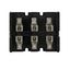 Eaton Bussmann series Class T modular fuse block, 300 Vac, 300 Vdc, 0-30A, Box lug, Three-pole thumbnail 1