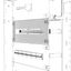 WINDOW PANEL - WITH DIN RAIL - QDX - 24 MODULES - 600X300MM thumbnail 2