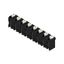 Printed circuit board terminals, 7.62 mm, Number of poles: 8, 180°, Solder pin length (l): 1.5 mm, black, PUSH IN with actuator, Clamping range, max. : 1.5 mm², Tube thumbnail 4