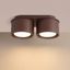 Ceiling lamp MODO 2 brown Gx53 thumbnail 2