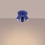 Ceiling lamp KARBON 3P ultramarine thumbnail 7