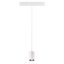 NUMINOS® XS 48V TRACK DALI, pendant light, white / chrome, 8.7W, 670lm, 2700K, CRI90, 20° thumbnail 3